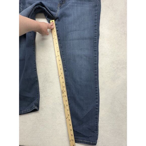 Judy Blue Los Angeles Womens Blue Jeans‎ Size 2XL Style 8390 Made In USA Stretch - Picture 5 of 8